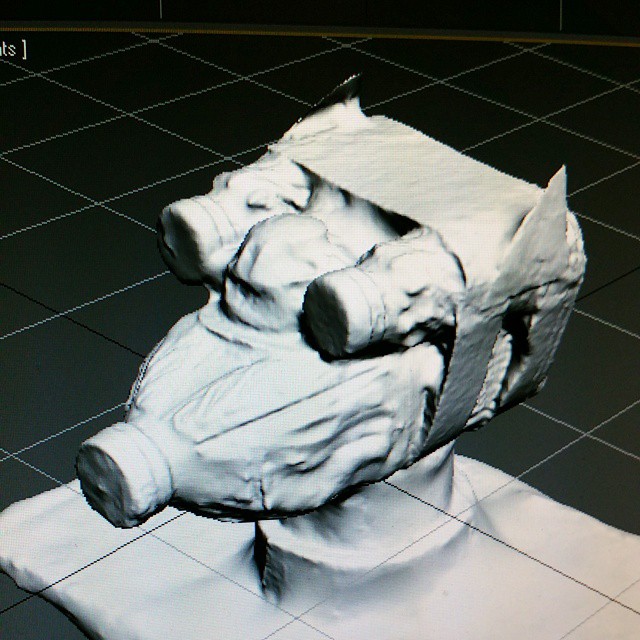 123d catch model of a spaceship