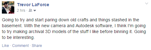 Yeah, public declarations of things really keeps me honest about stuff. Please see: sidebar ad about the podcast. Sigh.