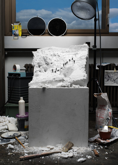 Making of "Mont Blanc: la Jonction." Image credit: ohneitel