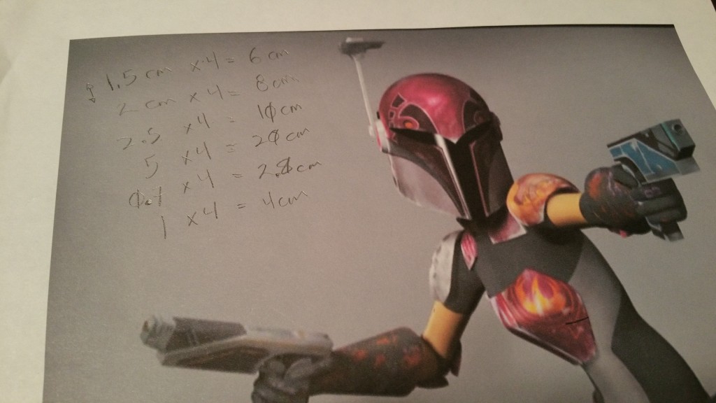 All those measurements, all that math!