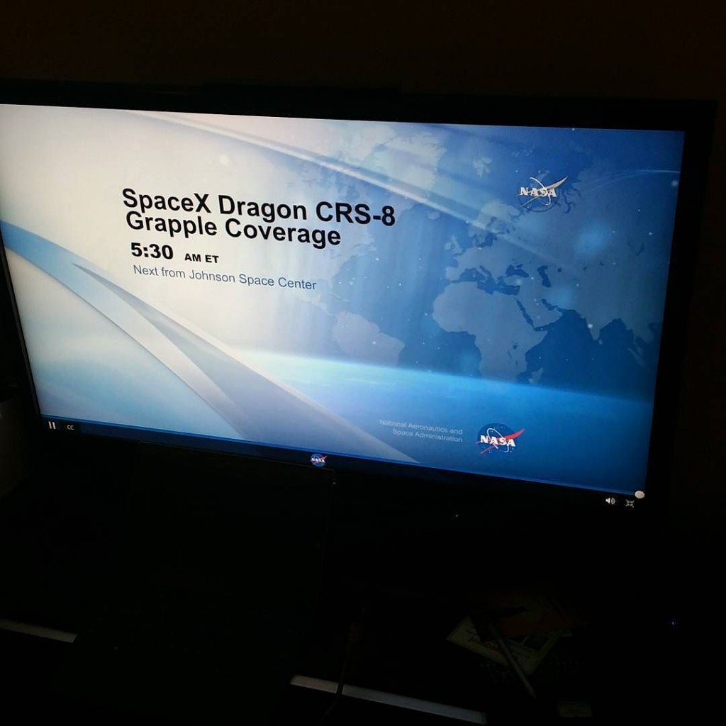 NASA TV SpaceX Dragon