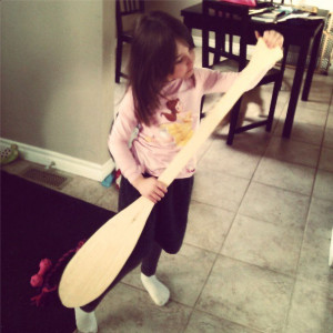 DD6 -- DD5 at the time -- checking the length of the blank.