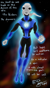 We tend to see hope as the domain of the idle. The thinkers. The dreamers. But hope isn't anathema to action. It's a motivator. A spur. A noble, almost impossible goal: All will be well.