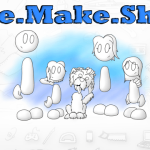 love make share art commissions cartoon caricature cute