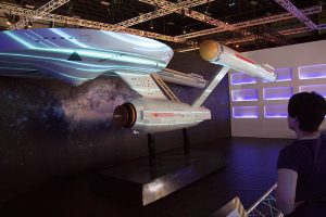 star trek the starfleet academy experience Enterprise model