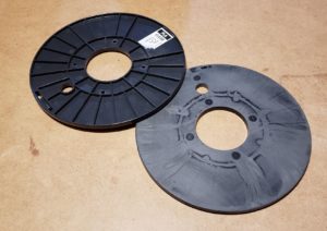 deconstructed filament spool