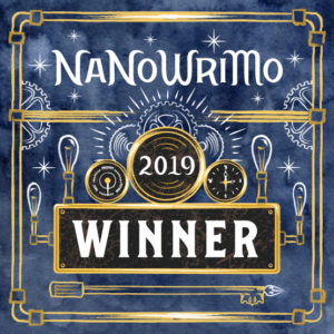 NaNoWriMo 2019 winner badge