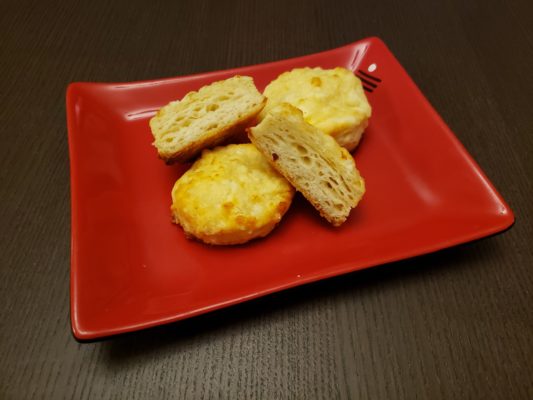 Cheddar buttermilk biscuits