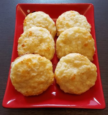 Cheddar buttermilk biscuits