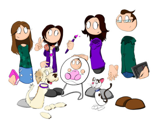 Love Make Share family portrait